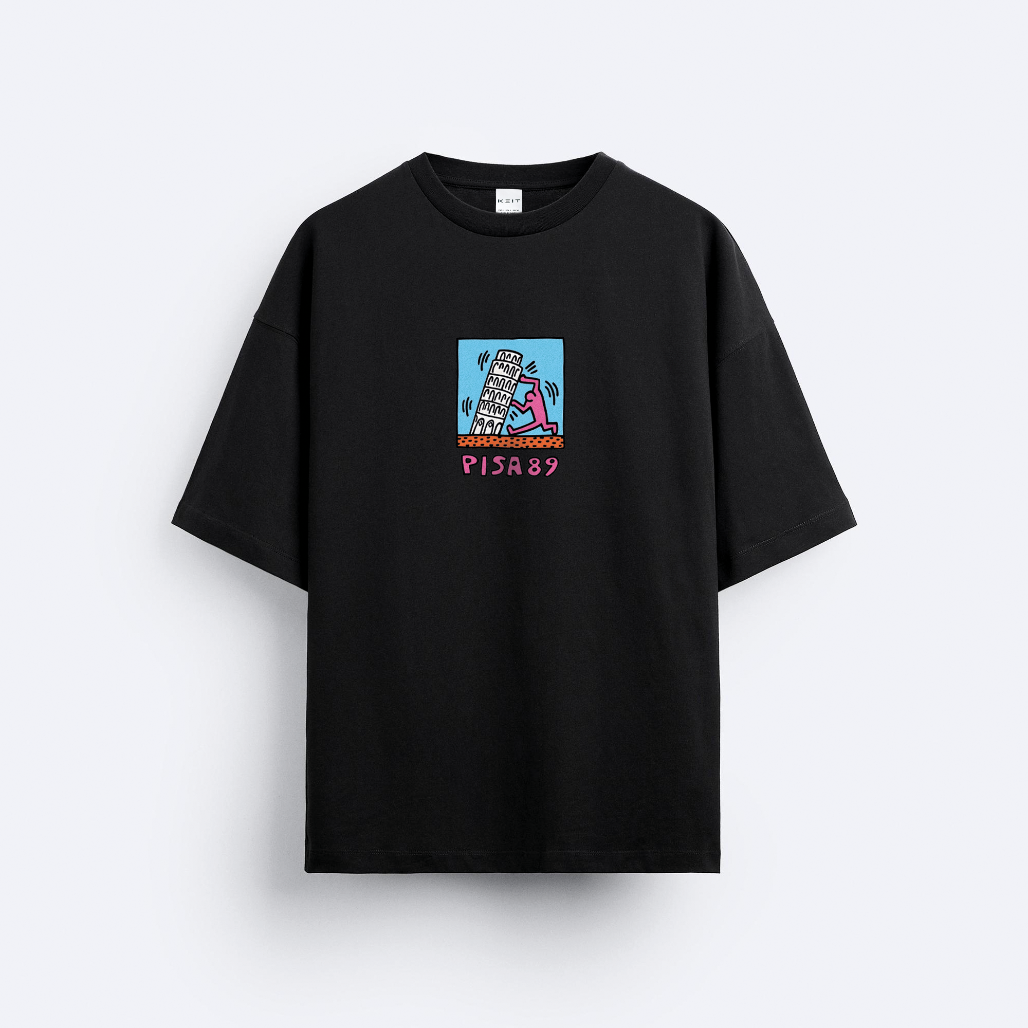Pisa Tower Oversize T-Shirt