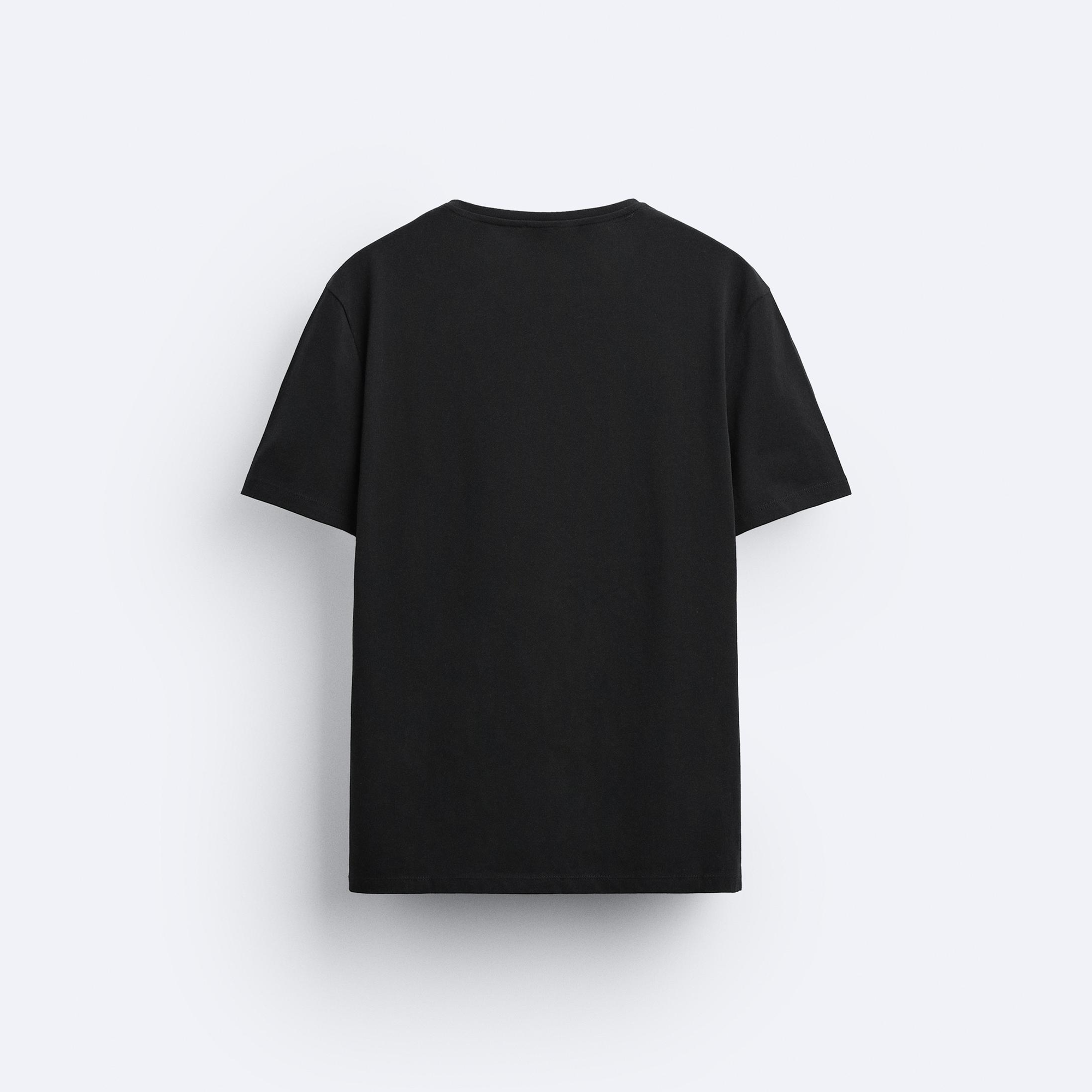Keit Siyah Regular T-Shirt