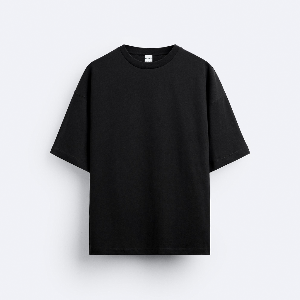 McQueen Arka Baskılı Oversize T-Shirt