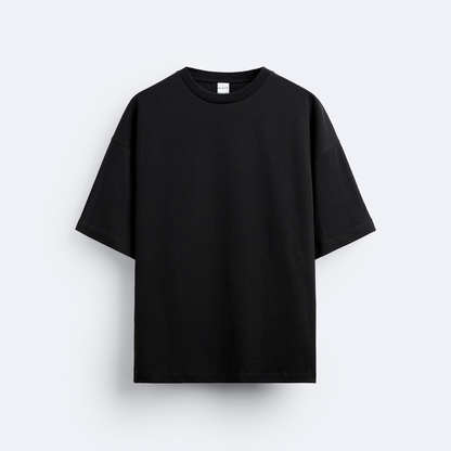 Angel Arka Baskılı Oversize T-Shirt