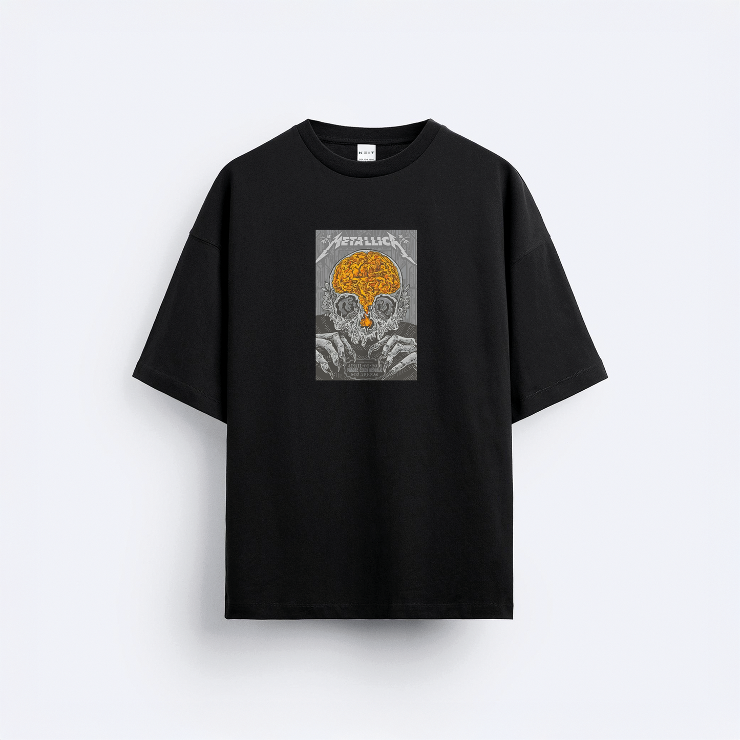 Metallica's Skull Oversize T-Shirt