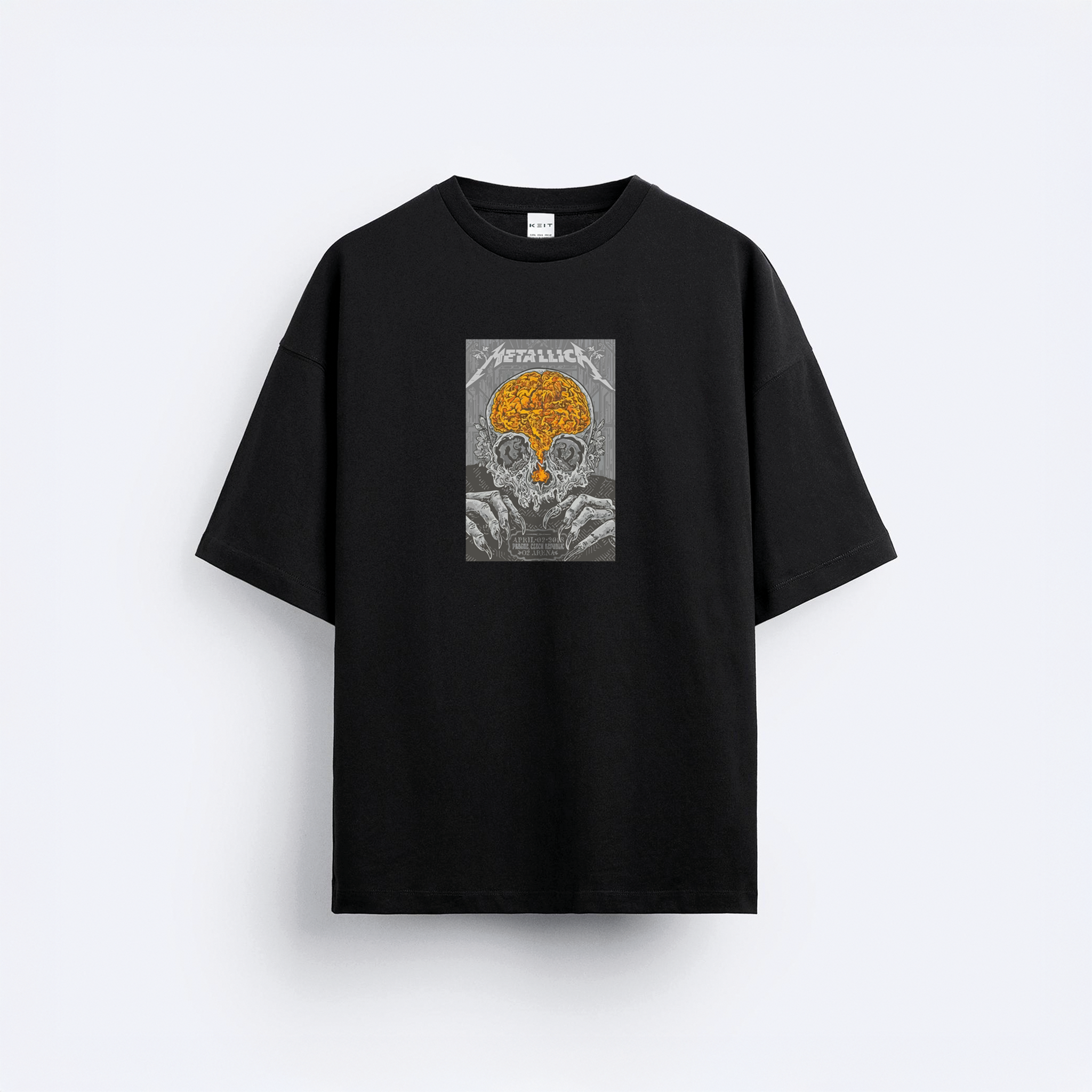 Metallica's Skull Oversize T-Shirt