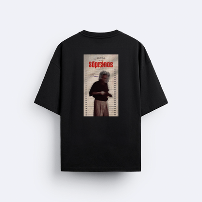 The Sopranos Ön ve Arka Baskılı Oversize T-Shirt