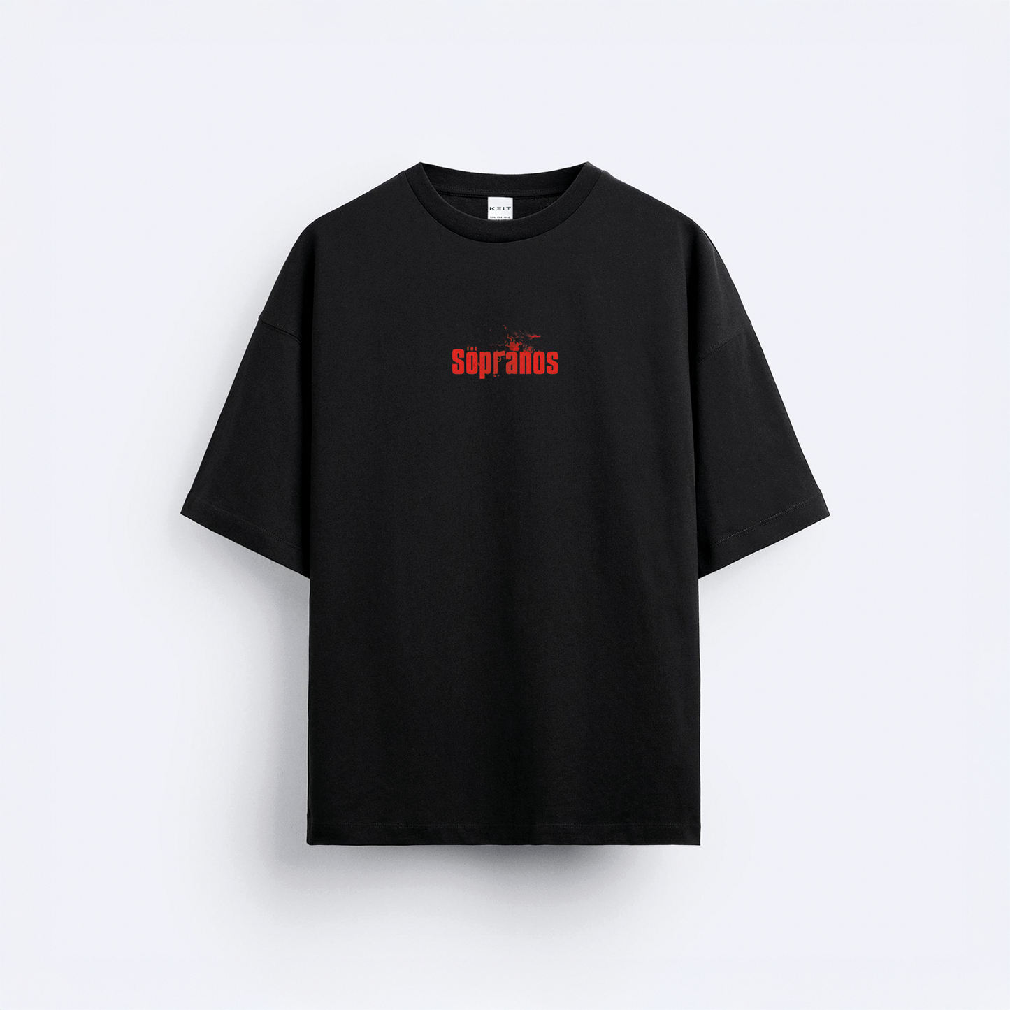 The Sopranos Ön ve Arka Baskılı Oversize T-Shirt