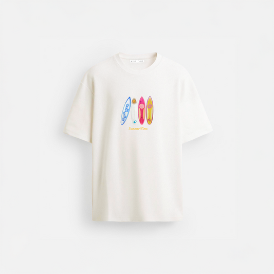 Summer Time Regular Fit T-Shirt