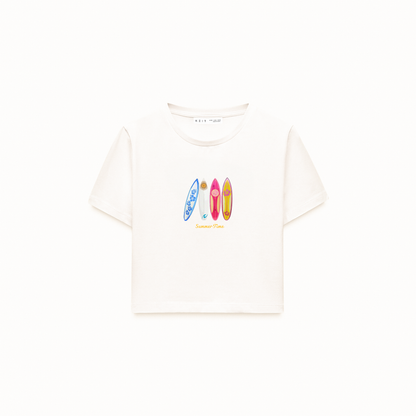 Summer Time Crop T-Shirt