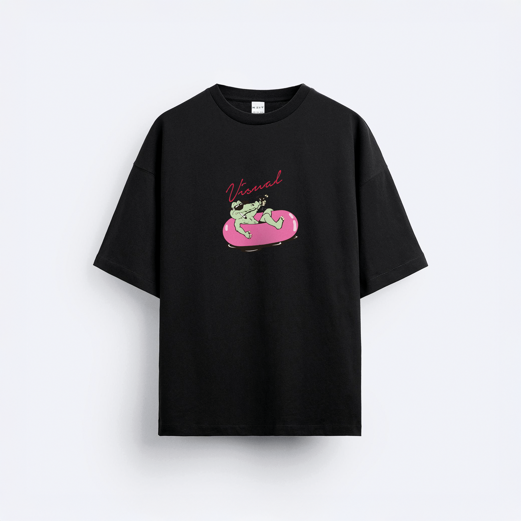Crocodile Oversize T-Shirt