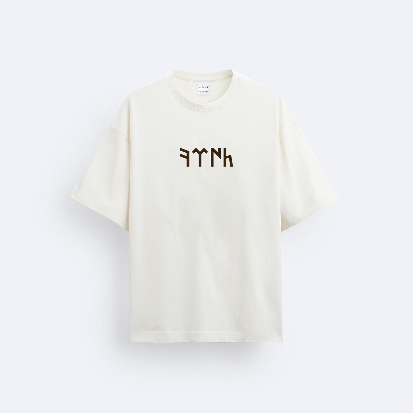 Türk Yazılı Oversize T-Shirt