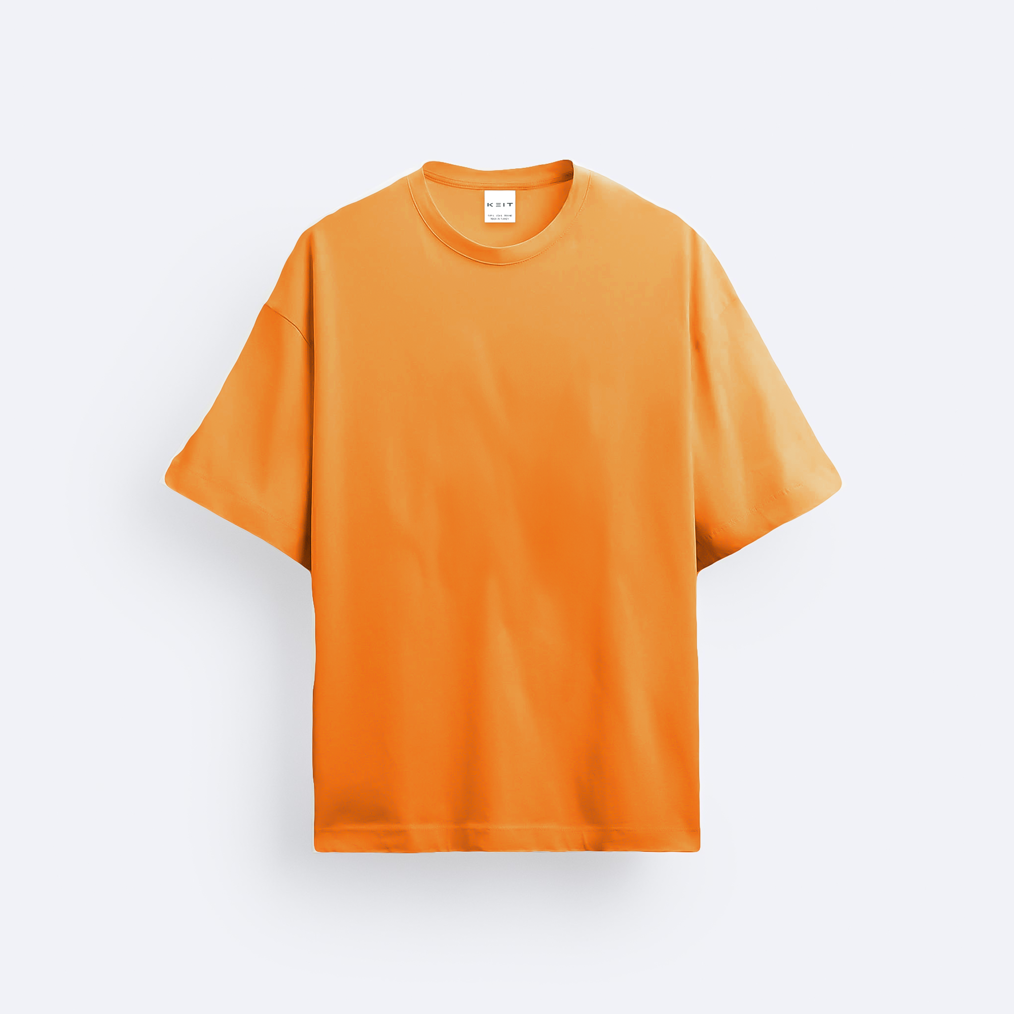 Keit Premium Turuncu Oversize T-Shirt