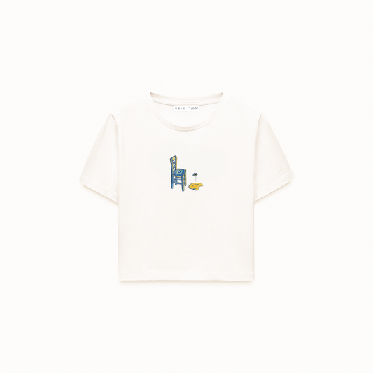 Van Gogh's Chair Crop T-Shirt