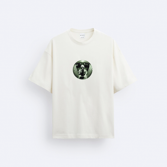 W. White Oversize T-Shirt
